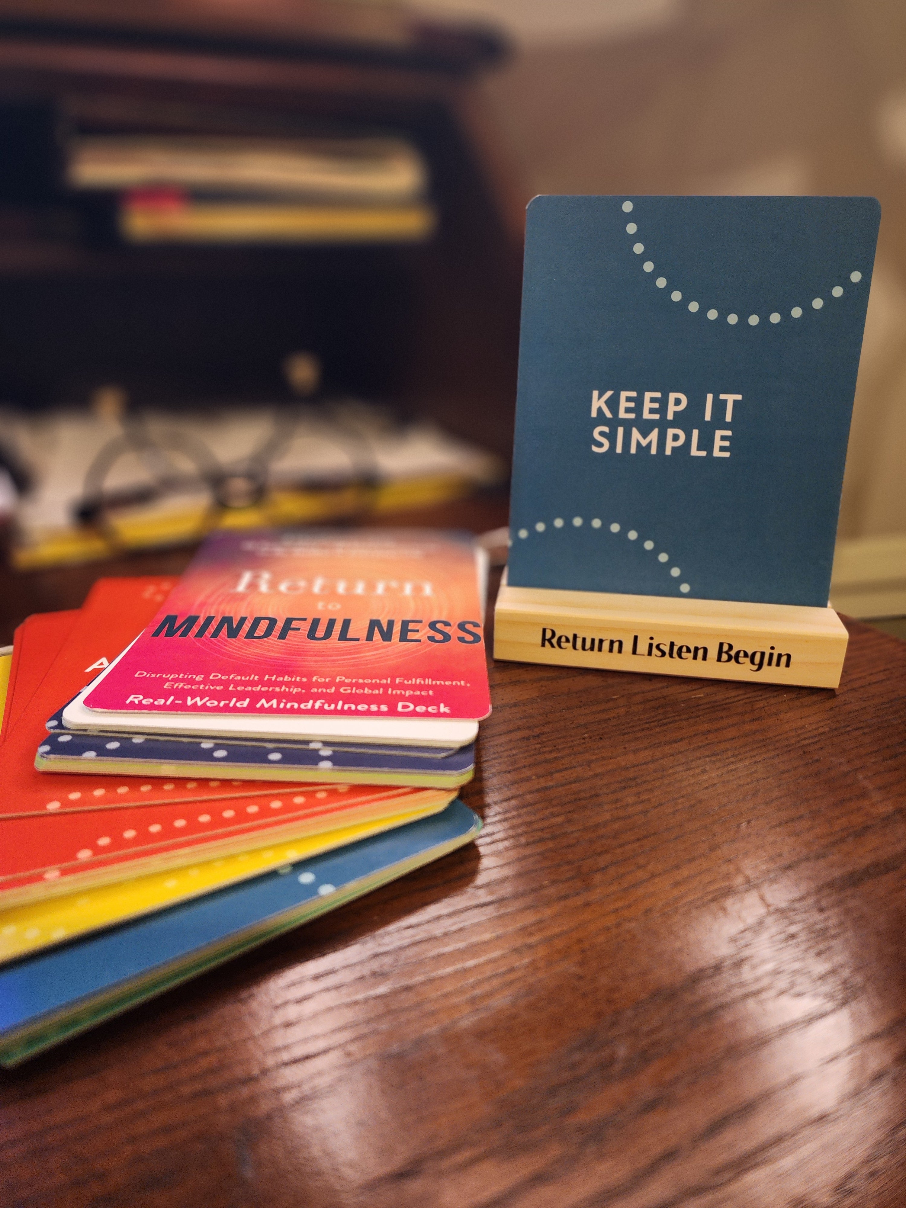 Return to Mindfulness: The Practice Deck | 48 micro-practices for real-world mindfulness
